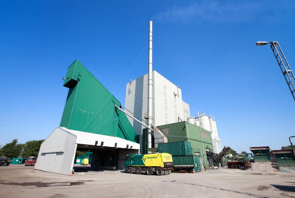 Dura Vermeer's asphalt plant in Nijmegen.