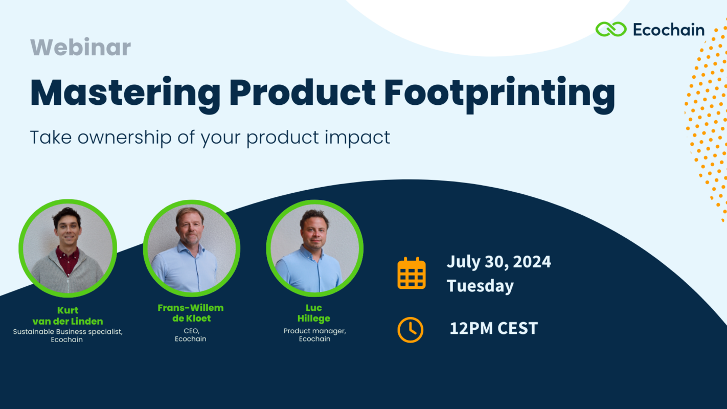 Webinar Mastering Product Footprinting